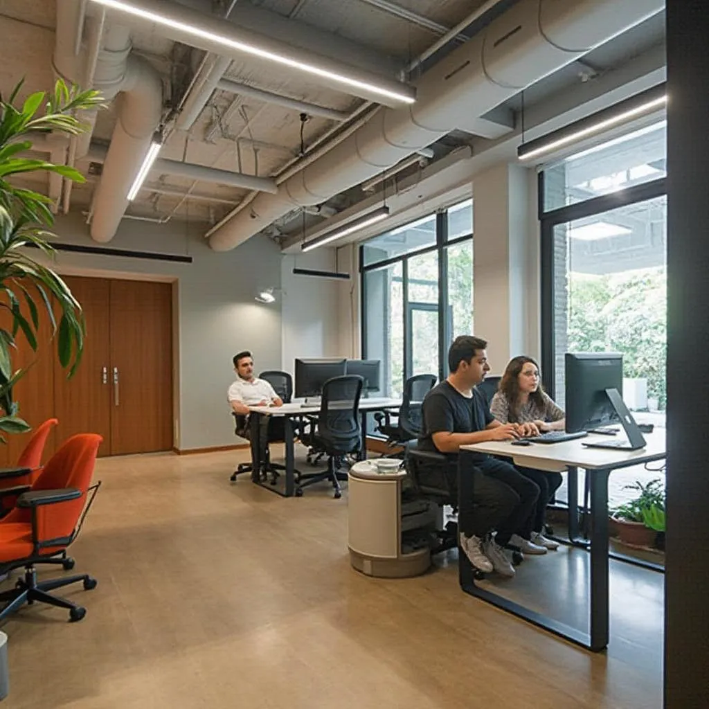 Primeros días de ConsultCol en un pequeño espacio de coworking