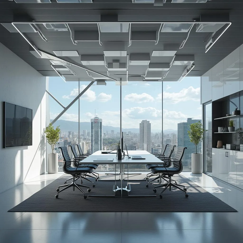 Oficinas actuales de ConsultCol en un edificio moderno en Bogotá